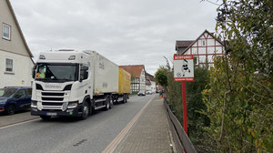 Nach Lkw-Sperre für Grifte: Sorge vor Dauer-Brummi-Verkehr in Haldorf