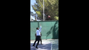 Basketball-Diplomatie: Syrischer Präsident spielt mit US-Militärvertretern