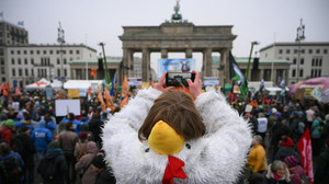"Wir haben es satt": Großdemo zur Grünen Woche in Berlin