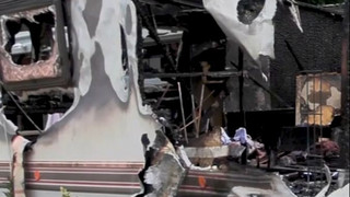 Verletzte und großer Schaden nach Brand auf Campingplatz