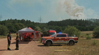 Brand in Rheinland-Pfalz: Roboter soll Abhilfe schaffen