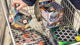 Große Menge Feuerwerk in Wiesbaden geklaut