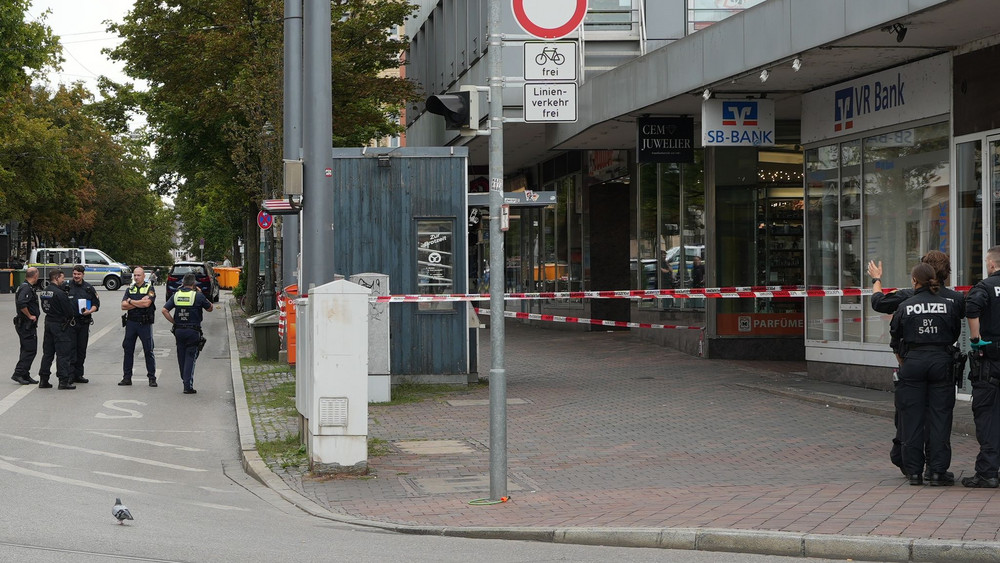 Explosion am Augsburger Hauptbahnhof