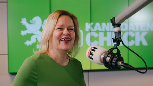 Faeser im FFH-Kandidatencheck: Letzte Generation begeht Straftaten