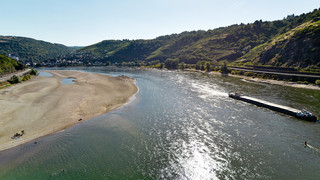 Zu wenig Wasser in Oberweser - Fahrgastschifffahrts-Strecke ruht