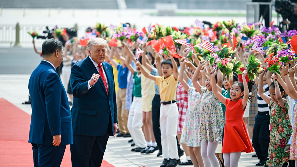 US-Präsident Trump in China