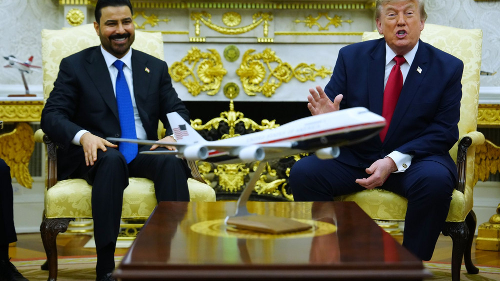 Irakischer Ministerpräsident al-Zaidi in den USA