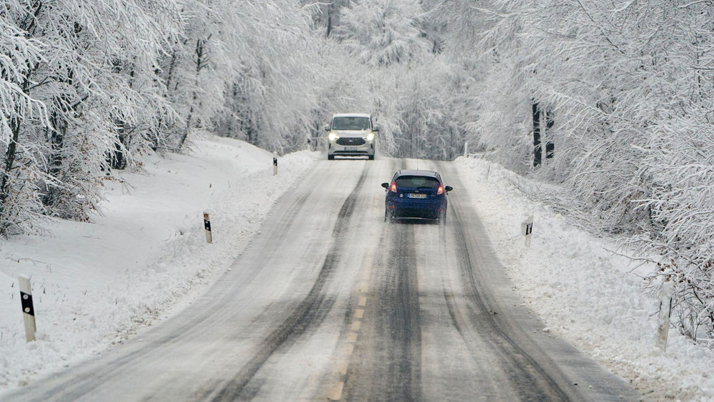 Winterwetter in  Horbach