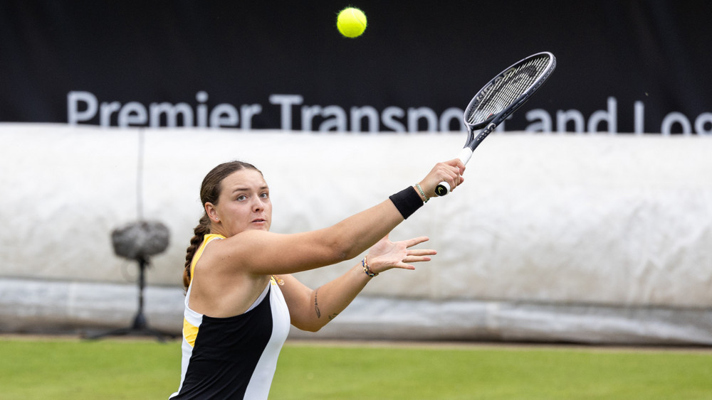 Jule Niemeier hat in Bad Homburg für eine große Überraschung gesorgt (Archivbild).