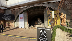 Tunnel-Bau in Cornberg: Neue Röhre ist durch