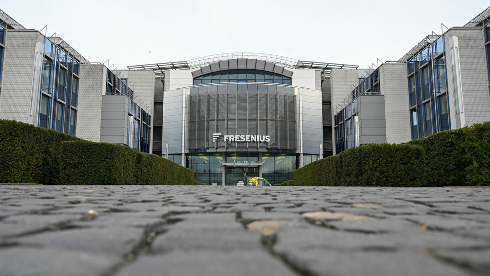Der Geschäftssitz von Fresenius Medical Care in Bad Homburg. 