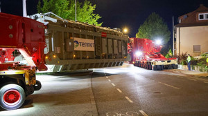 Schwertransport in Fulda: Transformator für Dipperz
