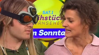 POV: Ski Aggu im Frühstücksfernsehen