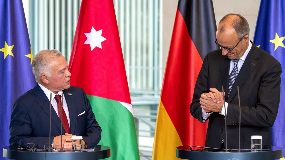 Jordanischer König Abdullah trifft Bundeskanzler Merz