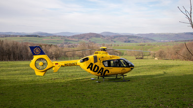 Drama an der Wasserkuppe: Pilot in 19 Metern Höhe gestrandet