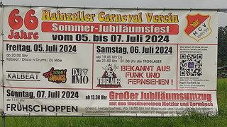 Große Party: Hainzeller Carneval Verein feiert 66-jähriges Bestehen