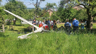 Pilot im Krankenhaus: Segelflugzeug in Gießen-Rödgen abgestürzt