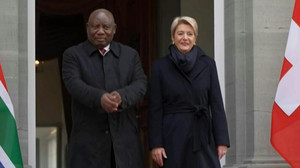 Südafrikas Staatschef Ramaphosa zu Staatsbesuch in der Schweiz