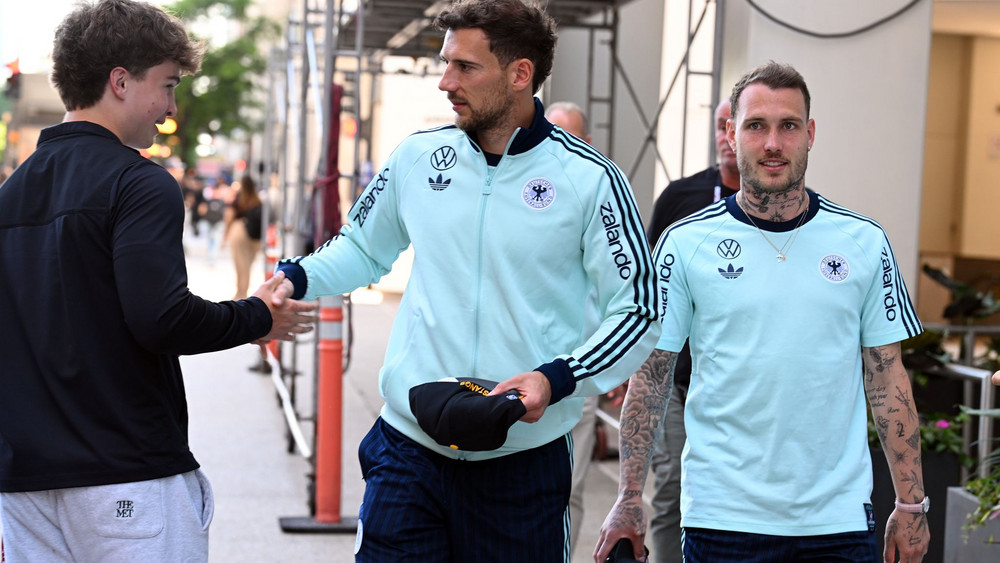 Leon Goretzka und David Raum