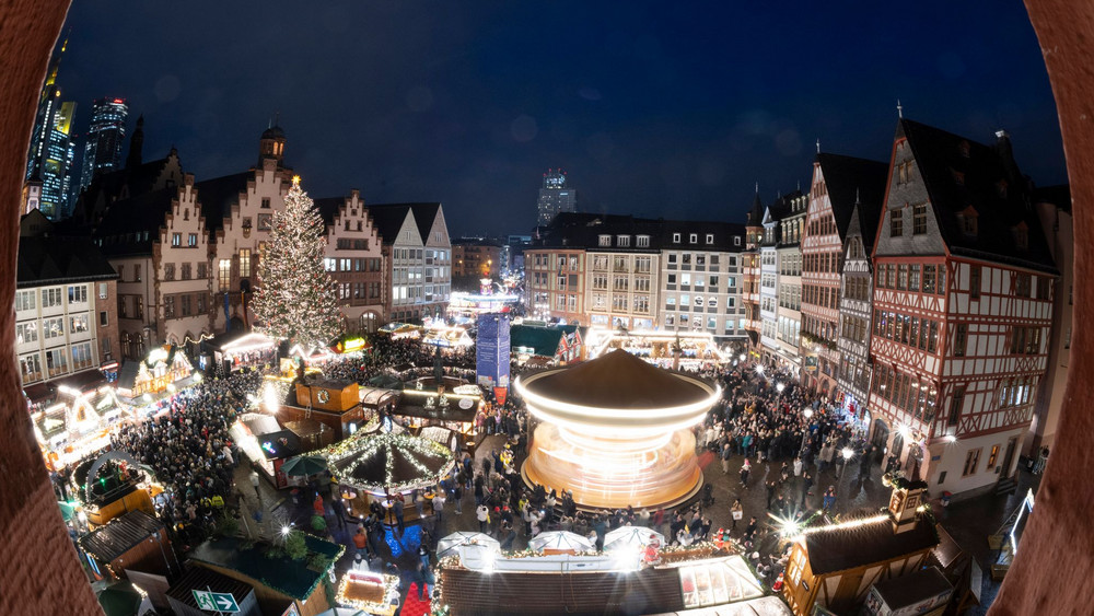 Eröffnung Frankfurter Weihnachtsmarkt