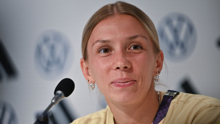 DFB-Frauen: Eintracht-Spielerin Senß vor EM-Spiel gegen Schweden