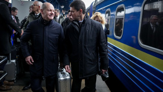 Bundeskanzler Scholz besucht Ukraine