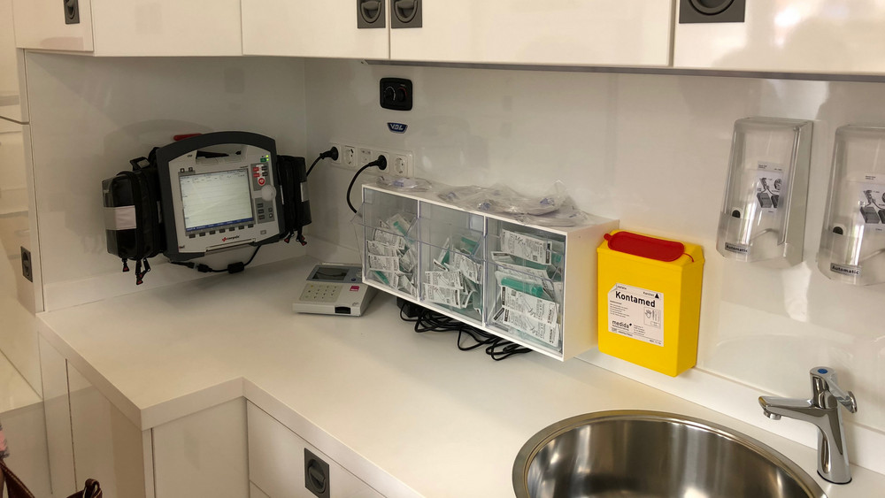 Der Medibus war wie eine richtige Arztpraxis ausgestattet (Archivbild).