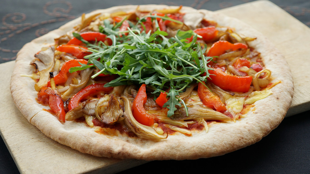 vegetarische Pizza