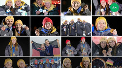 Arrivederci Italien: Winterspielen enden mit farbenfroher Show