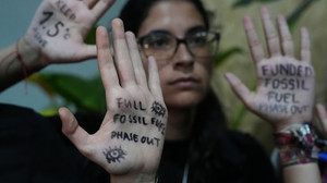 Klimagipfel: Streit um fossile Brennstoffe