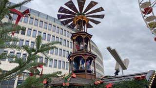 Ludwigshafen eröffnet Weihnachtsmarkt am Berliner Platz