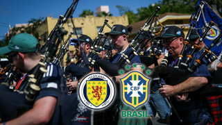 Mit Dudelsäcken und Kilts: "Tartan Army" erobert Miami