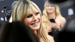 WM-Auslosung: Glamour mit Heidi Klum