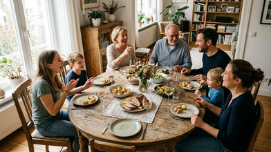 Familienkonflikte lösen zwischen Eltern Großeltern Kindern