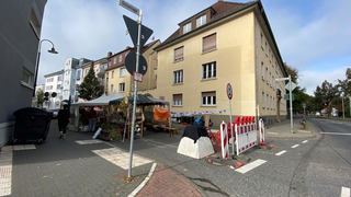 Gießen: Protestcamp in Landgrafenstraße muss weichen - Verkehrsversuch