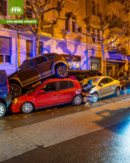 Autos wie Bauklötze gestapelt: Was hinter dem Unfall steckt (auto. import)