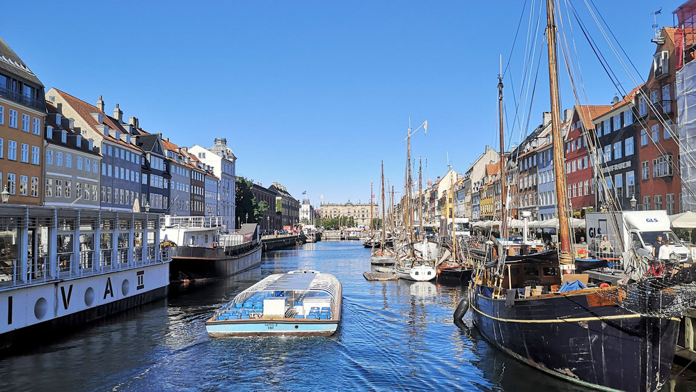 Der Nyhavn in Kopenhagen