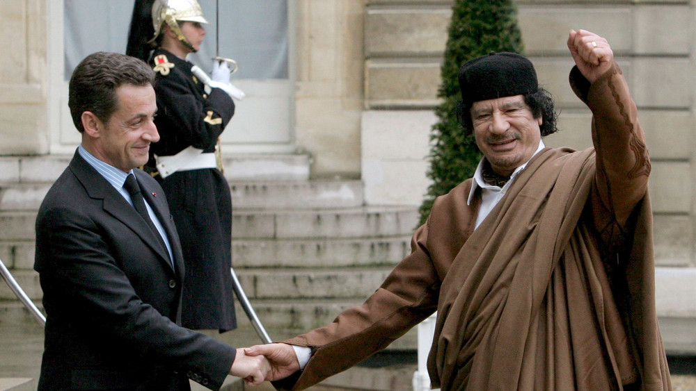 Die Staatsanwaltschaft hatte von einem Korruptionspakt zwischen Sarkozy und Gaddafi gesprochen (Archivbild).