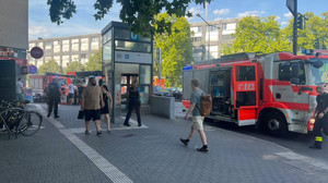 Kurzer Schreck in Frankfurt: U-Bahn an Miquelallee raucht
