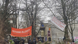 Großeinsatz in Darmstadt - Räumung an Mathildenhöhe