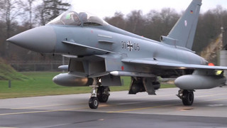 Zum Schutz der Nato-Ostflanke: Hier starten Eurofighter Richtung Polen