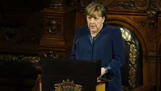 Merkel mahnt beim Matthiae-Mahl: Europa muss sein Schicksal selbst bestimmen