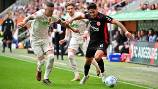 Eintracht Frankfurt bleibt nach magerem 0:0 in Augsburg auf CL-Kurs