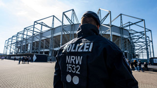 Randale vor Spiel Mönchengladbach gegen Frankfurt