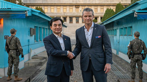 US-Verteidigungsminister Pete Hegseth besucht nordkoreanische Grenze