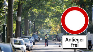 Was darf man beim Anlieger frei-Schild?