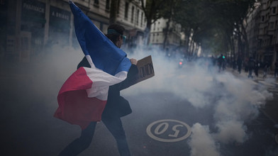 Proteste in Frankreich: 410.000 Menschen auf der Straße