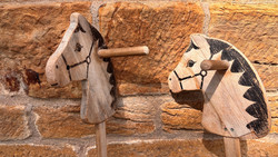 Hobby Horsing im Freilandmuseum Fladungen