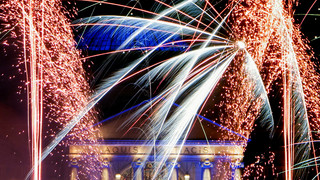 Feinstaubkonzentration in der Silvesternacht in Hessen