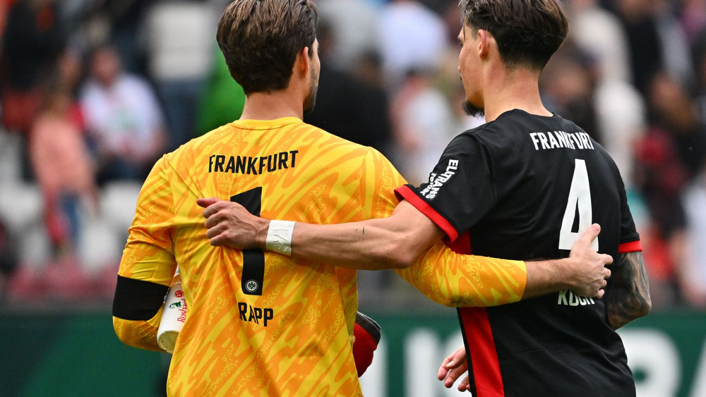Kevin Trapp (l) und Robin Koch
